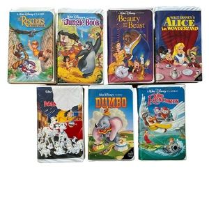 Disney diamond classics VHS tapes